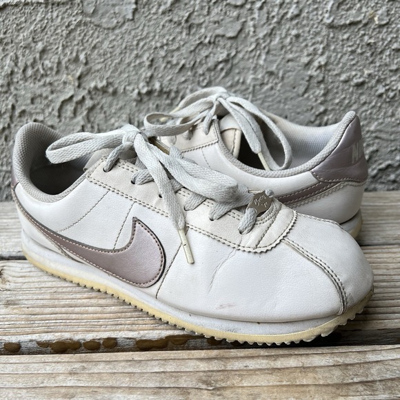 Nike Other - Cortez Shoes Women Size 7Y Basic SL GS 'Phantom Metallic Red Bronze' AH7528-002